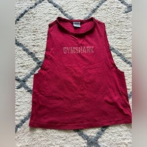 Gymshark Tank Top. Color:Red/Maroon. Size:Small